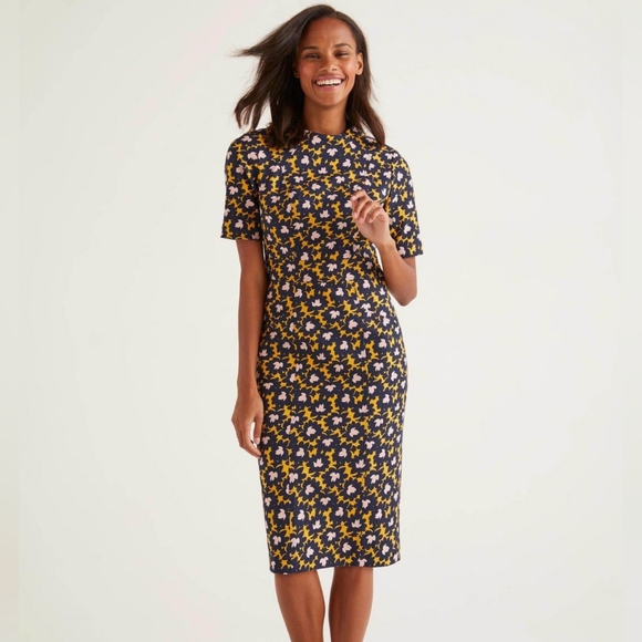 Boden Louise Textured Dress - Picture 2 of 3